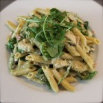 Penne met pesto